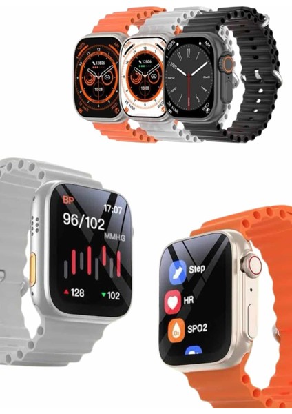 Akıllı Saat Amoled Ekran Bluetooth Bağlantılı Özel Tasarım Unısex - M203R874-K57203 modelleri