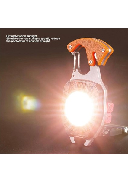 Çok Fonksiyonlu LED Şarjlı Anahtarlık Feneri fırsatları