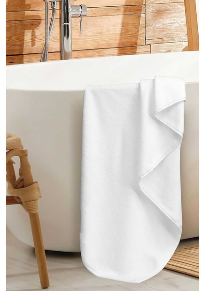 Luxury Hotel 90X150 cm &AMP;#37;100 Pamuk Banyo Havlusu Gramajlı Beyaz