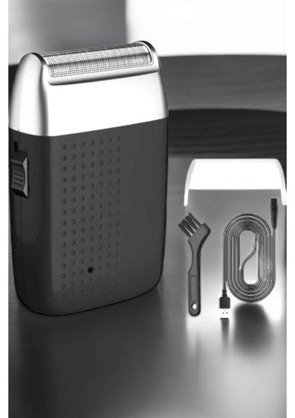 Tıraş Makinesi Sinek Kaydı Paslanmaz Çelik Taşınabilir Şarjlı - M578R313-K45578 fırsatları
