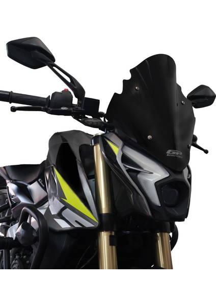 Bajaj Pulsar Ns 400 Z 2025 Uyumlu Ön Cam Siyah 37 cm modelleri