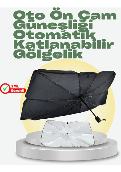 Katlanabilir Oto Güneşlik – Pratik Dayanıklı Uv Koruyucu Tasarım - M907B198-N60907