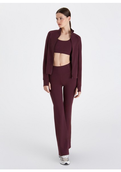 Bordo Kadın Tayt BB23W101W009