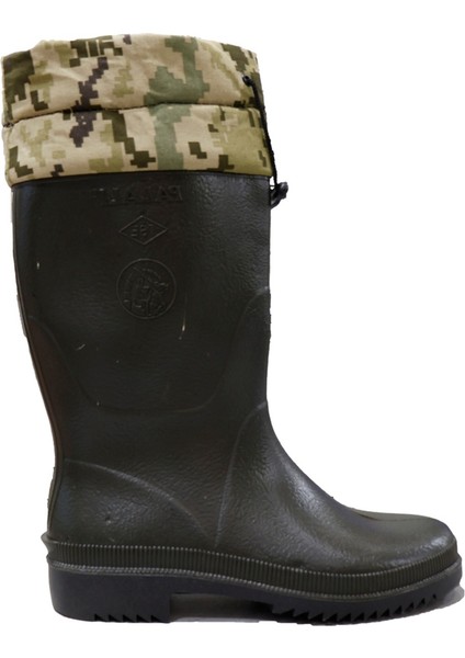 Del-Rey Çizme Kısa Haki Konçlu