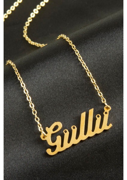 Güllü Isimli Kolye (Kişiye Özel)