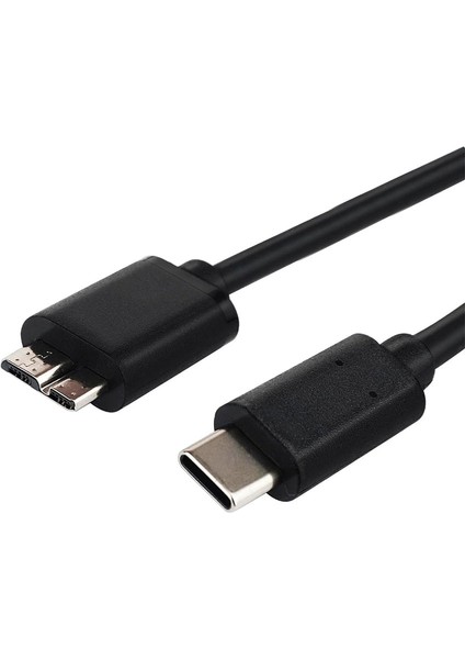 Type C To Micro USB B Şarj ve Senkronizasyon Veri Aktarım KABLOSU1M