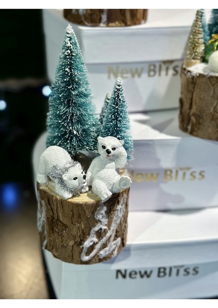 Yılbaşı Tasarım Masa Üstü Dekoratif Obje fiyatları