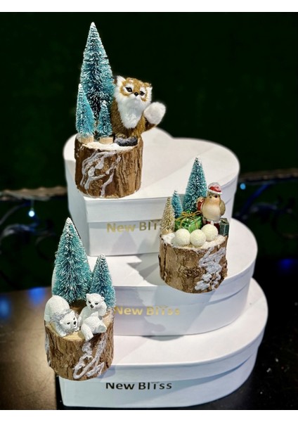 Yılbaşı Tasarım Masa Üstü Dekoratif Obje fırsatları