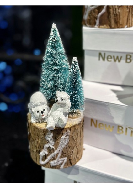 Yılbaşı Tasarım Masa Üstü Dekoratif Obje indirimleri