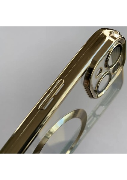 Iphone 14 Plus Uyumlu Magsafe Kenarlar Renkli Kılıf fırsatları