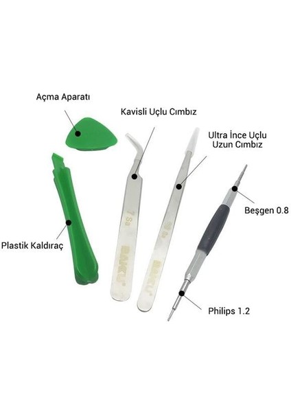 BK-7285 Mobil Telefon Açma Tamir Seti fiyatları