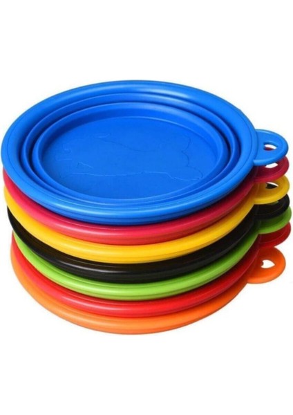 Katlanabilir Seyahat Silikon Köpek Mama ve Su Kabı fiyatları