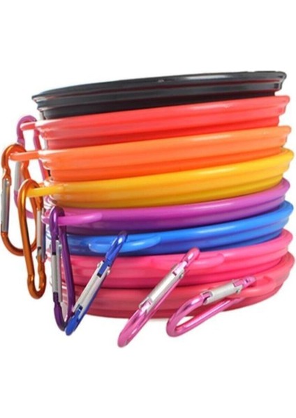 Katlanabilir Seyahat Silikon Köpek Mama ve Su Kabı modelleri