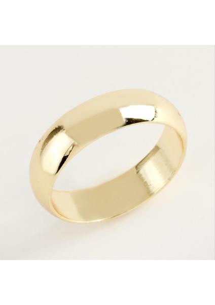 Pirinç Alyans Yüzük 6 mm