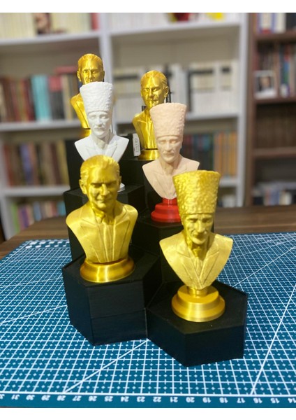 Altın Renkli Atatürk Büstü – 10 cm fırsatları
