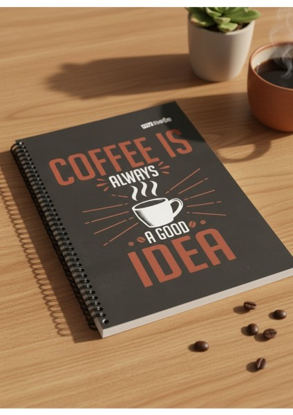 Spiralli B5 Çizgili Not Defteri – Taşınabilir ve Pratik