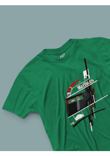 Michael Schumacher Shapes Of Helmet T-Shirt fiyatları