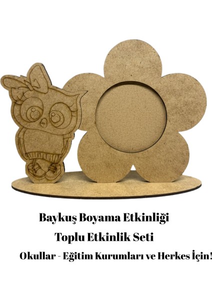 Toplu Baykuş Boyama Etkinlik Seti - Anaokulu, Kurslar Için El Sanatları ve Aktivite (10 Adet) fırsatları
