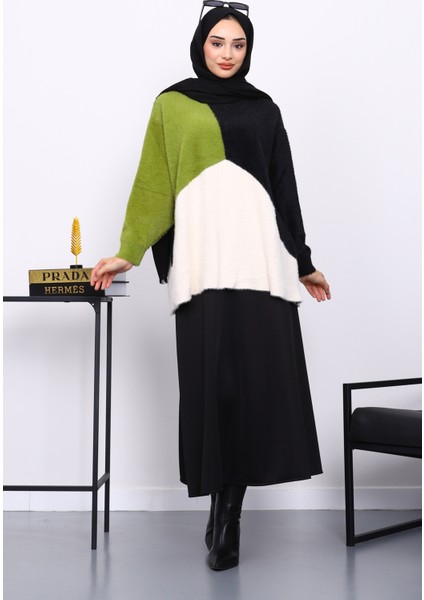 Siyah Bisiklet Yaka Yumoş Triko Kazak fiyatları