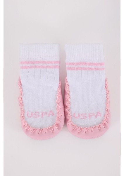 U.s. Polo Assn Çarık Çorap USB2800 Beyaz-Pembe fiyatları