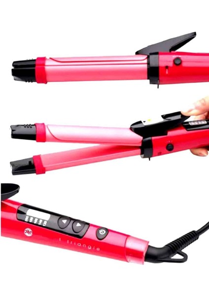 Saç Düzleştirici Şekillendirici Saç Maşası Ikili Şekillendirici Isı Ayarl? - M836K309-R92 modelleri