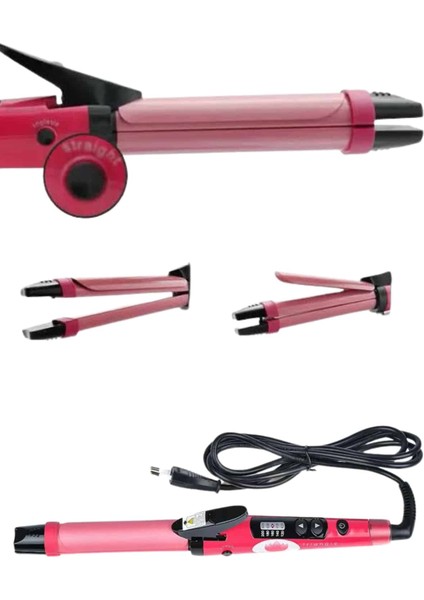 Saç Düzleştirici Şekillendirici Saç Maşası Ikili Şekillendirici Isı Ayarl? - M836K309-R92 indirimleri