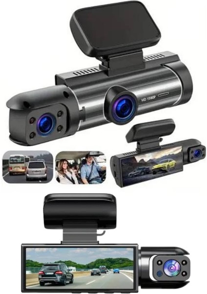 Çift Kameralı Araç Kamerası Ön ve Arka Kameralı - M861K507-R89861 fırsatları