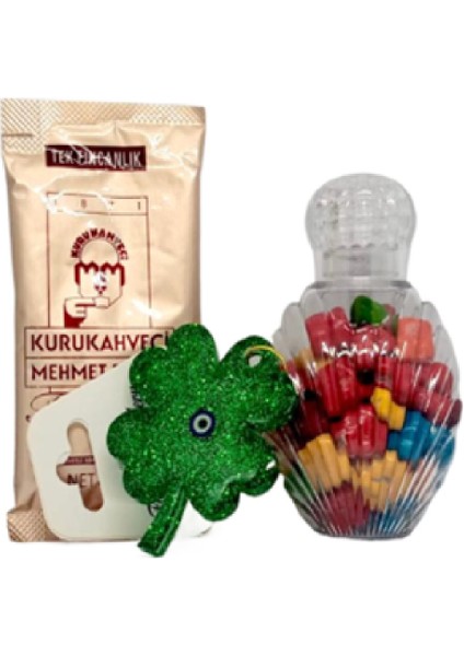 20 Adet Kutulu Nişan Söz Kına Şekerleme Türk Kahvesi Anahtalık Dağıtmalık Hediye indirimleri