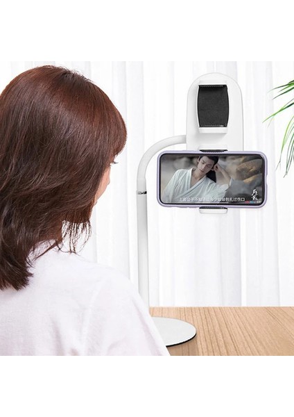 Ally Masa Üstü 2 Telefon Tutucu Stand Youtubercanlı Yayın Selfie Tiktok Makeup-( - M969K803-R85 indirimleri