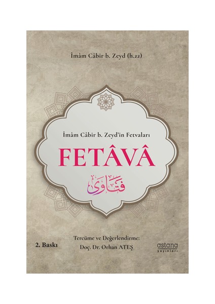 Ibazi Bilgin Imam Cabir B. Zeyd’in Fetvaları - Fetava