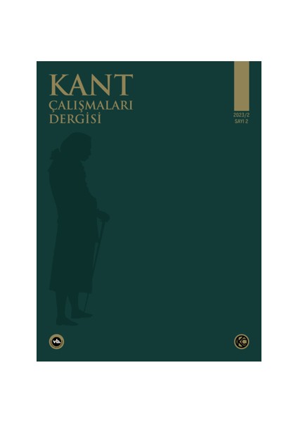 Kant Çalışmaları Dergisi Sayı 2