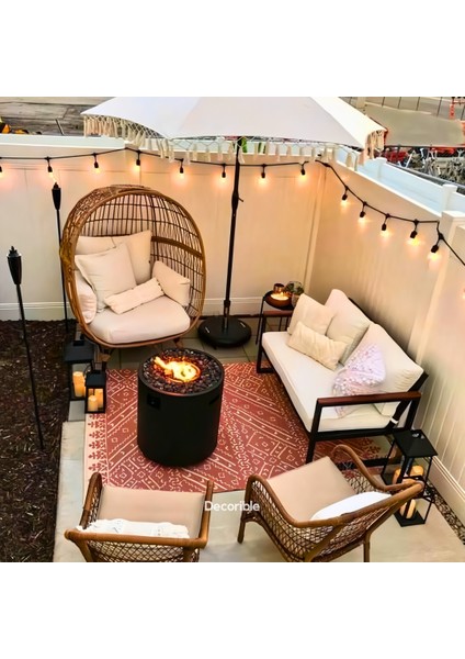 Rustika Kırılmaz Ampul Dış Mekan Bahçe Aydınlatması Su Geçirmez 10 Metre 10 Duylu fiyatları