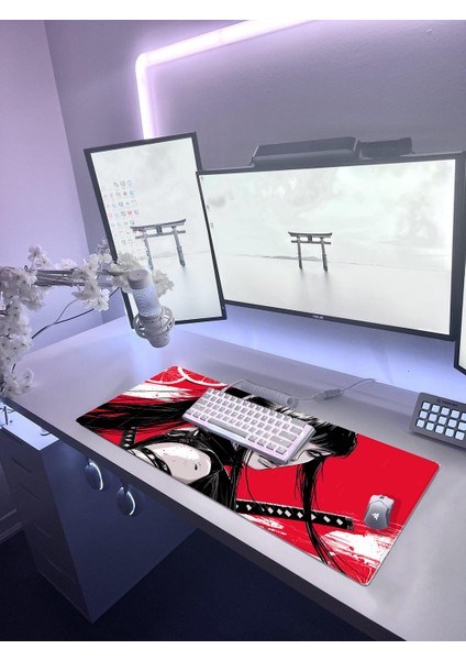 Pro Gaming Mouse Pad 70X30 Mouse Pad Xl Büyük Oyuncu Mousepad Kenar Dikişli Yıkanabilir Speed Mause Pad modelleri