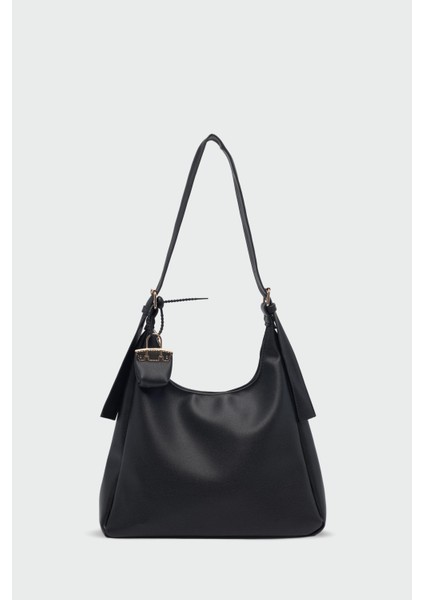 Charmlı Salaş Omuz Çantası Siyah modelleri