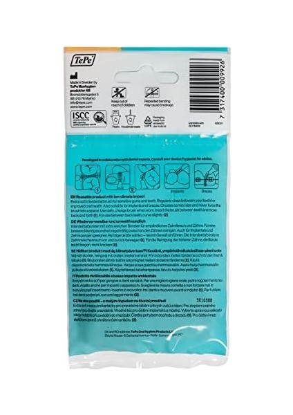 Tepe Interdental Fırçalar X-Soft Açık Turuncu, 0,45 Mm, 8 Adet modelleri