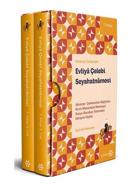 Evliya Çelebi Seyahatnamesi 7. Kitap 2 Cilt (Kutulu)