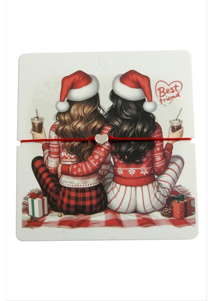 Kalp Yılbaşı Bilekliği