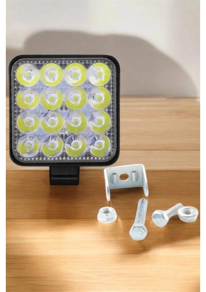 Tepe Lambası Tüm Araç Tiplerine Uygun Sis Lambası 16 LED Beyaz Renk indirimleri