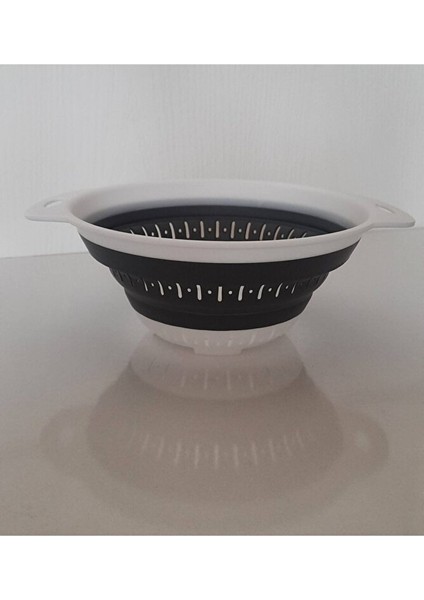 Katlanır Badya (Leğen) ve Katlanır Yuvarlak Süzgeç 2'li indirimleri