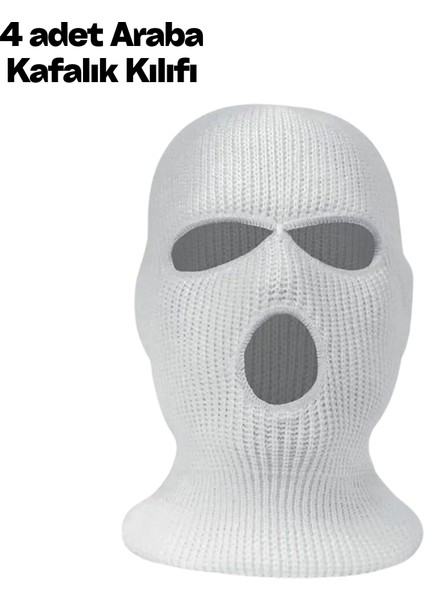 4 Adet Araba Koltuk Başlık Kılıfı