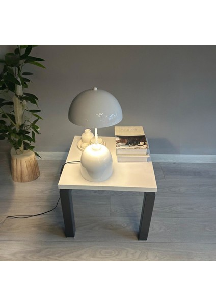 Beyaz Mantar Masa Lambası Dekoratif Abajur Çocuk Odası Başucu Lambası Okuma Lambası modelleri