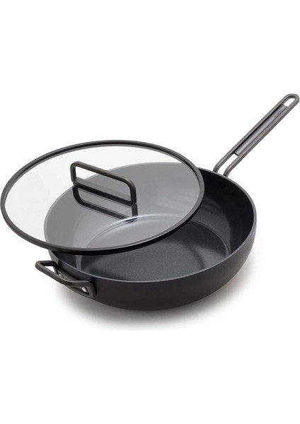 Stanley Tucci™ Kızartma Tavası 33 cm Milano Siyahı