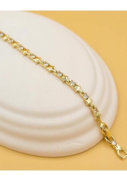 Yıldız Taş Detaylı Işıltılı Bileklik fiyatları