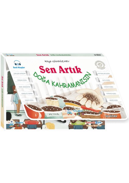 Sen Artık - Doğa Kahramanısın - Kutulu 10 Kitap