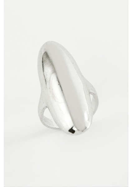 Oval Metal Yüzük