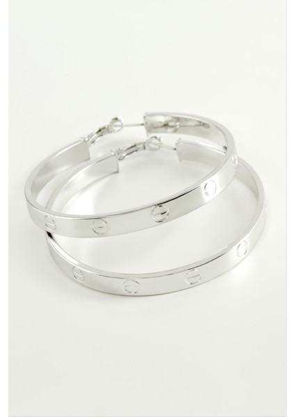 Crt Halka Küpe 4,5 cm