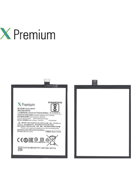 Xpremium Xiaomi Redmi 6 Pro Uyumlu Batarya Pil Süper Yüksek Kalite 4000 Mah BN47 fırsatları