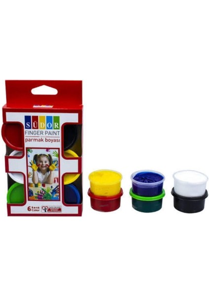 Parmak Boyası 6 Renkli