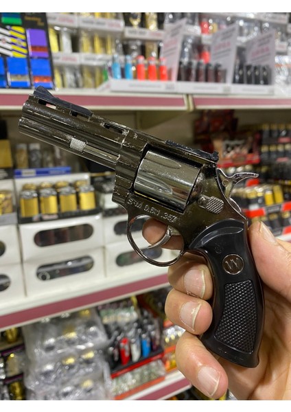 6 Patlar Tabanca Figürlü Çakmak