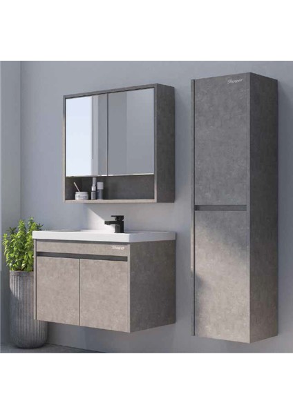 Vıva Banyo Dolabı 90 cm (Boy Dolabı Dahil Değildir.)